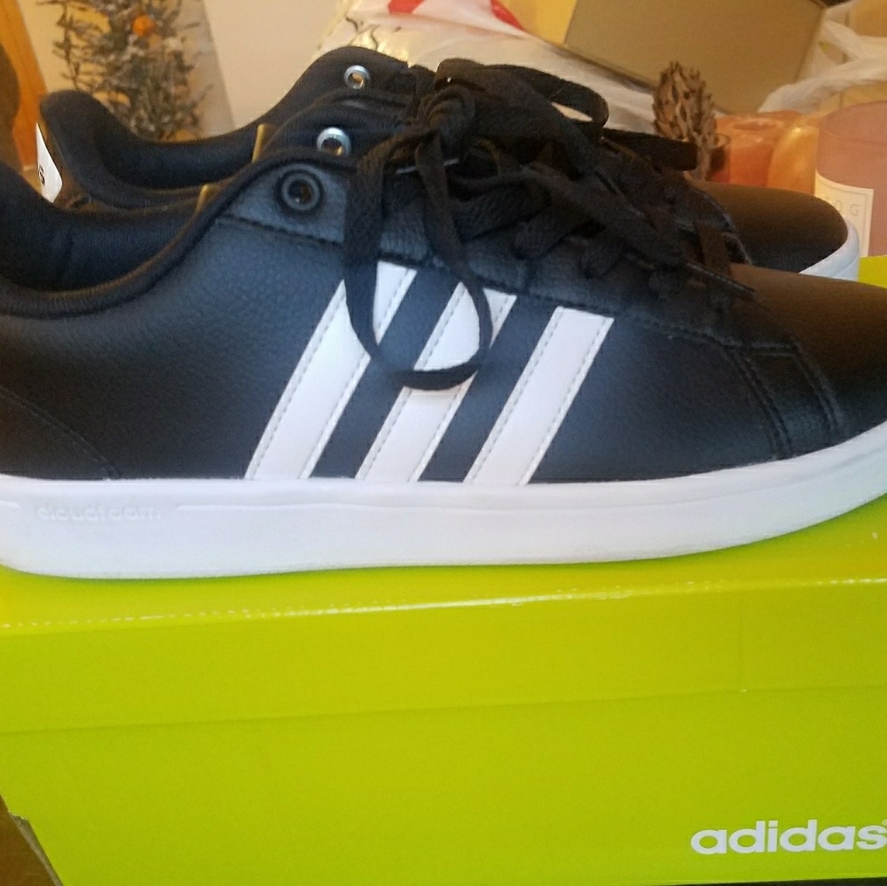 Adidas Cloudfoam advantage stripe women shoes